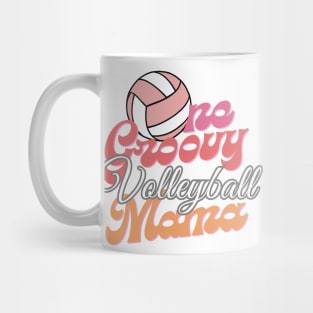 Groovy volleyball Mama Mug